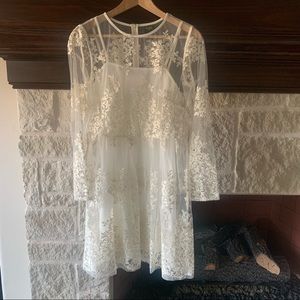 Taylor Cream Lace dress